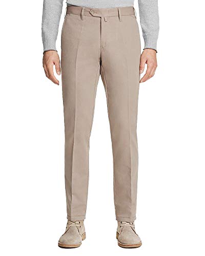 Valentini Textured Solid Slim Fit Trousers